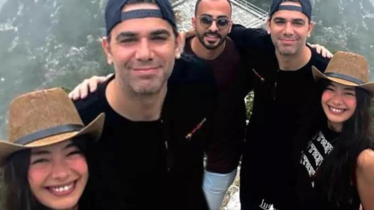 Neslihan Atagül ve Kadir Doğulu'dan mutluluk pozu geldi!