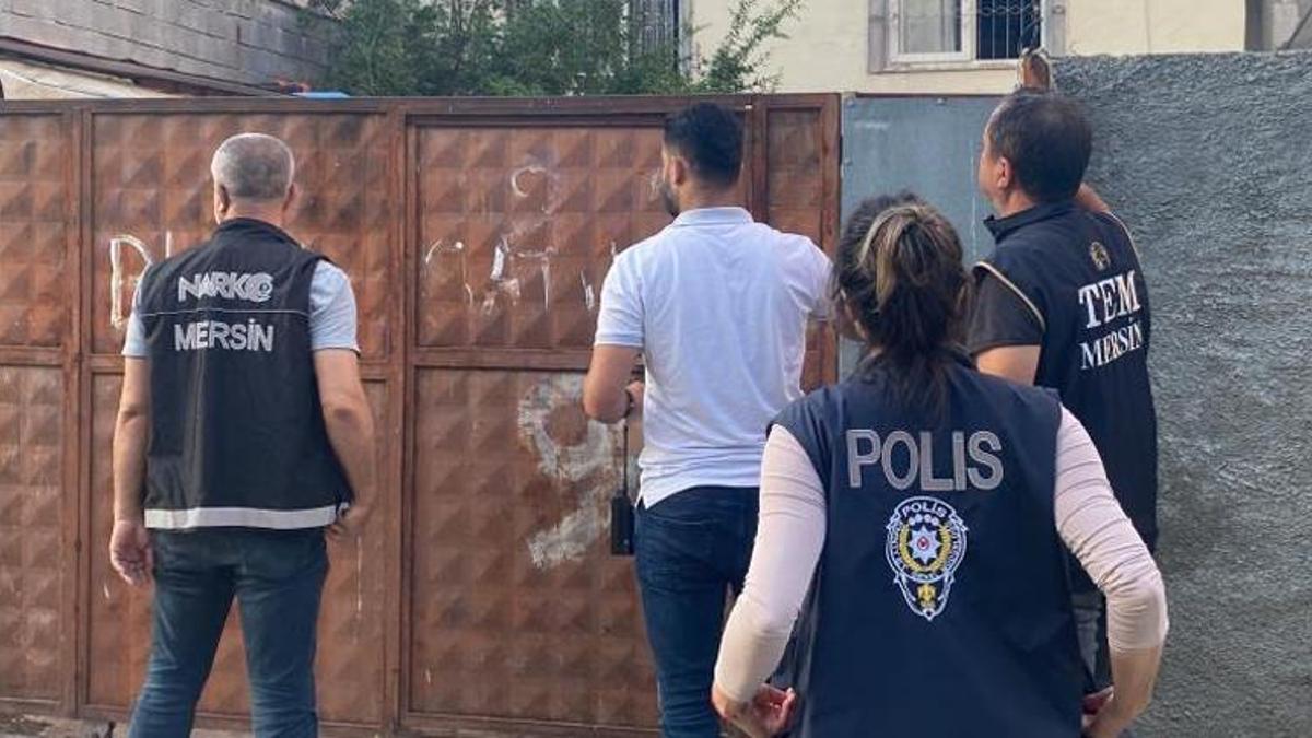 Mersin'de aranan şahıslara operasyon: 76 gözaltı kararı
