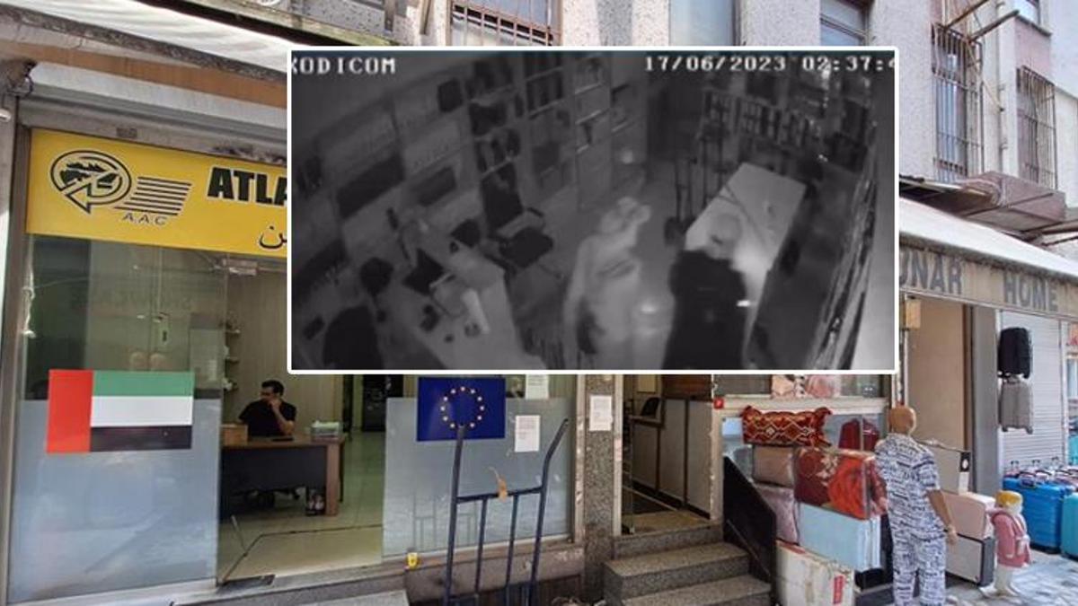 Parfümcüyü soyamayınca kargo şirketinden 1 milyon 400 bin lira değerinde döviz çaldılar