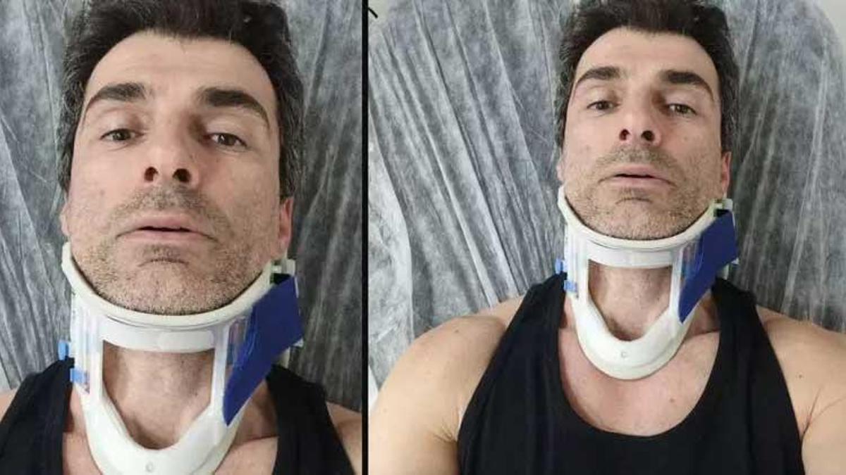 Özgür Özberk trafik magandası tarafından darp edildi