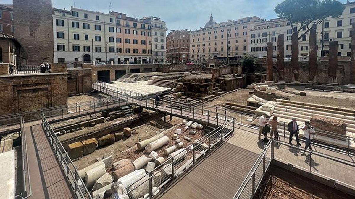 Roma Belediye Başkanı, Sezar’ın öldürüldüğü yeri halka açtı