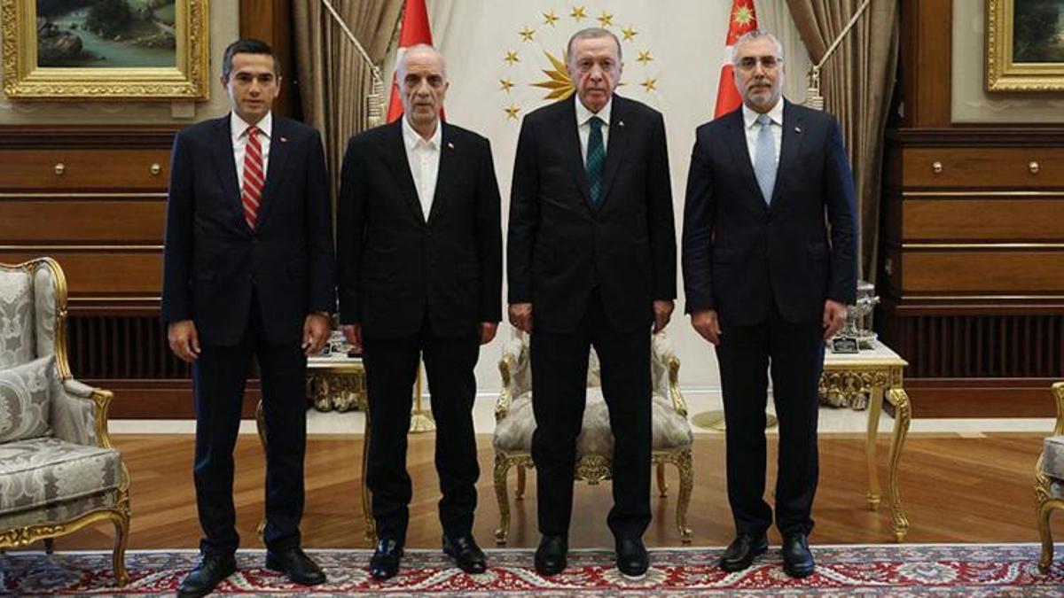 Beştepe'de "asgari ücret" buluşması