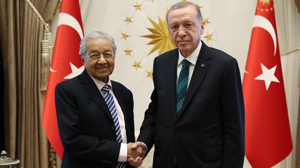 Cumhurbaşkanı Erdoğan, eski Malezya Başbakanını kabul etti
