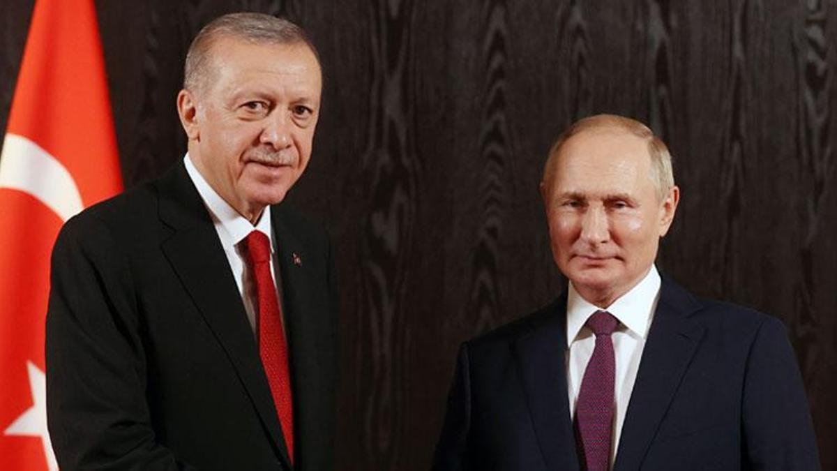Cumhurbaşkanı Erdoğan Rusya Devlet Başkanı Putin ile görüştü