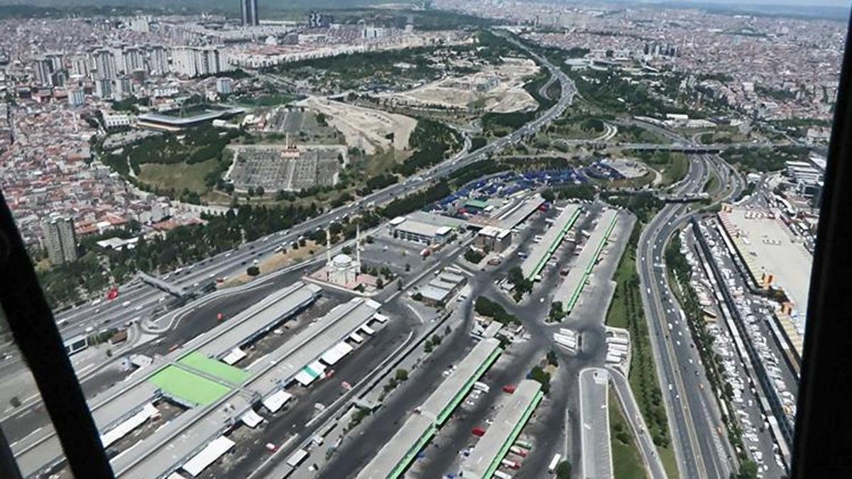 İstanbul'da bayram trafiğine havadan denetim
