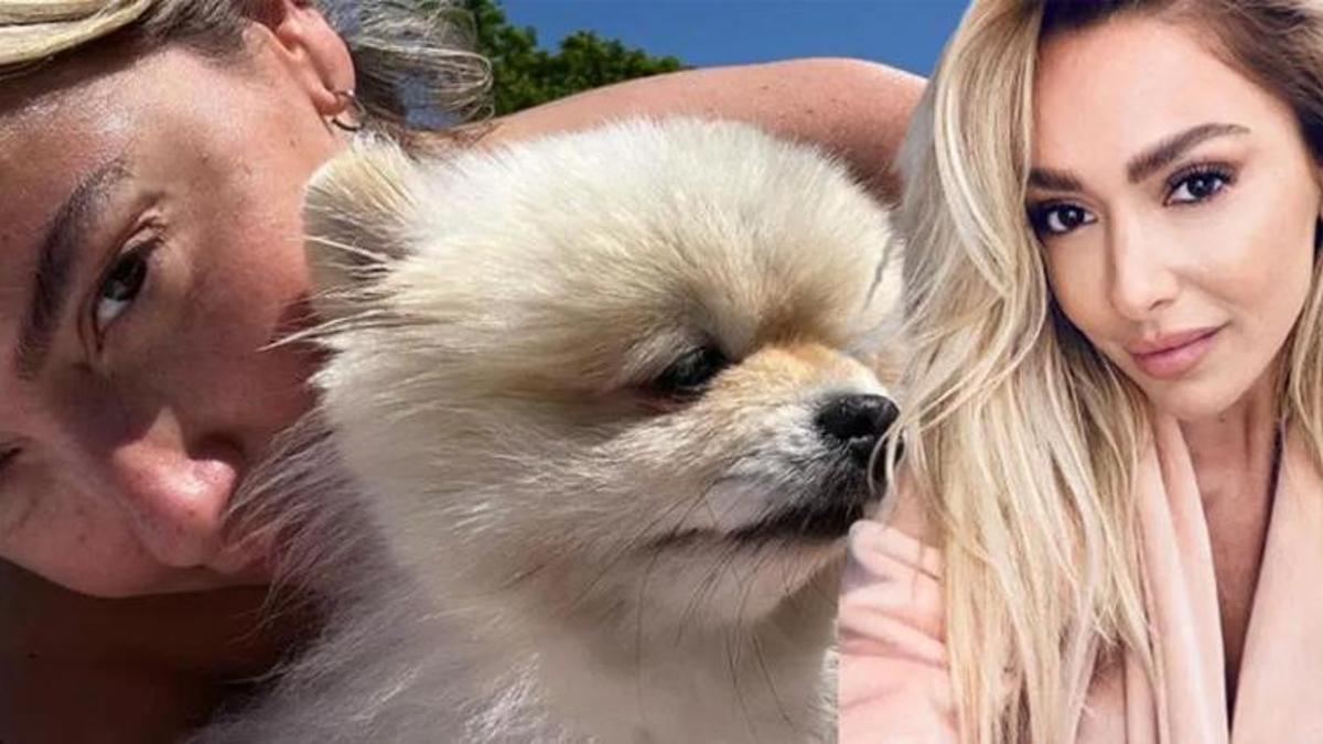 Hadise güneşlendiği anları paylaştı!