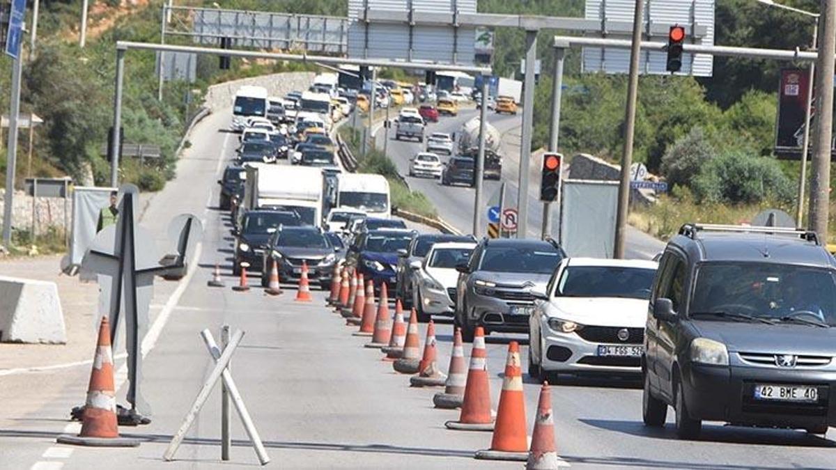 Bodrum’a 4,5 günde 100 bin araç giriş yaptı!