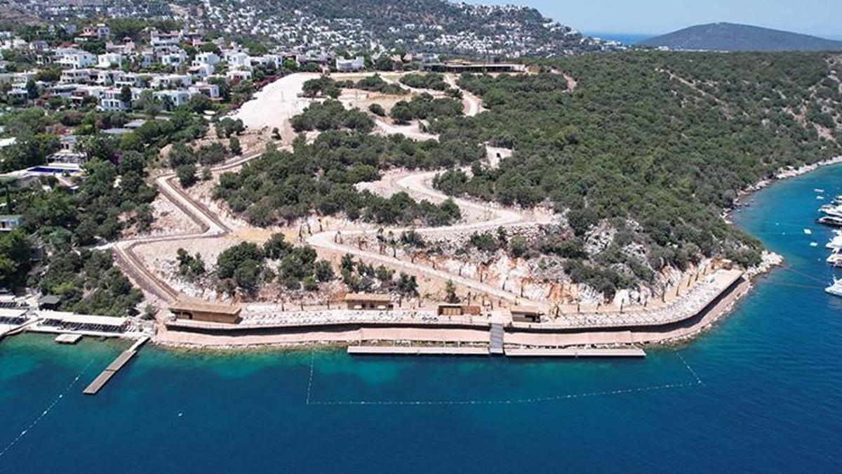 Türkbükü Halk Plajı, Bakan Yardımcısı Nadir Alpaslan'ın katılımıyla açıldı