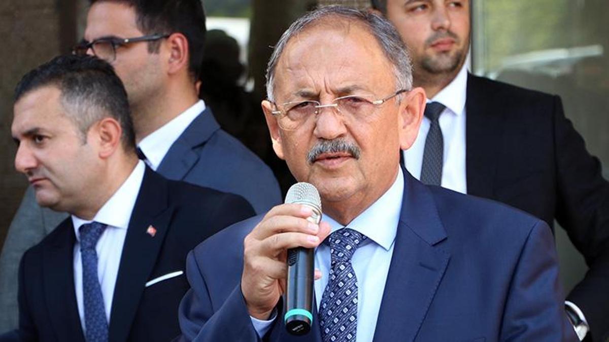 Bakan Özhaseki: Fay hatları üzerinde, asla yapılaşma olmayacak
