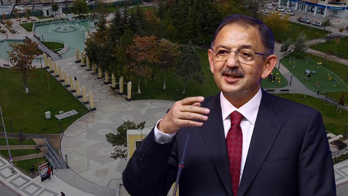Bakan Özhaseki'den millet bahçeleri ile ilgili açıklama: Çalışmalarımızı aralıksız sürdürüyoruz