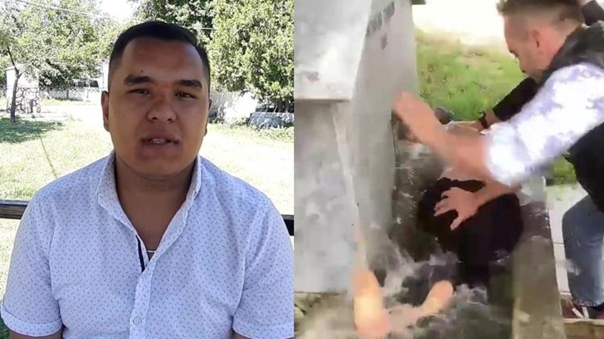 Namaza gelmedikleri için soğuk suya atılmışlardı: Güzel bir ders aldık