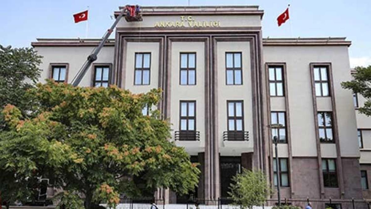 Ankara Valiliği duyurdu! 30 Eylül'e kadar yasaklandı
