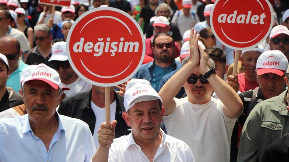 Tanju Özcan 'Değişim ve Adalet' yürüyüşü başlattı! 10 gün sürecek