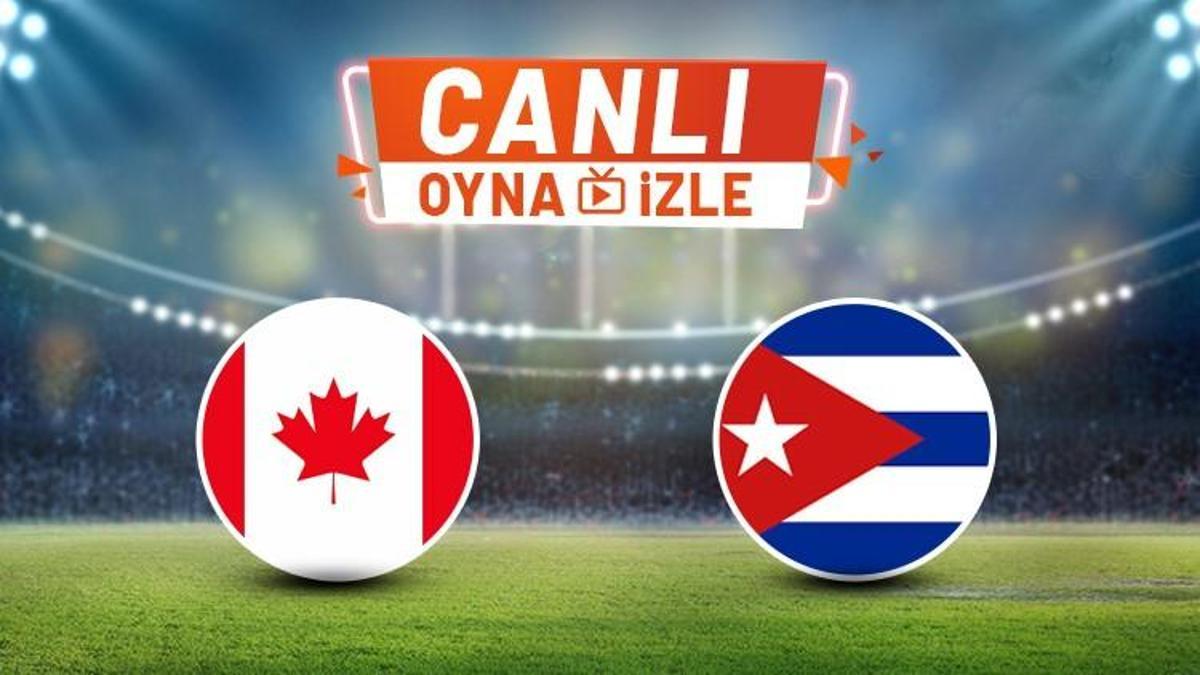 Kanada - Küba maçı Tek Maç ve Canlı Bahis seçenekleriyle Misli.com’da