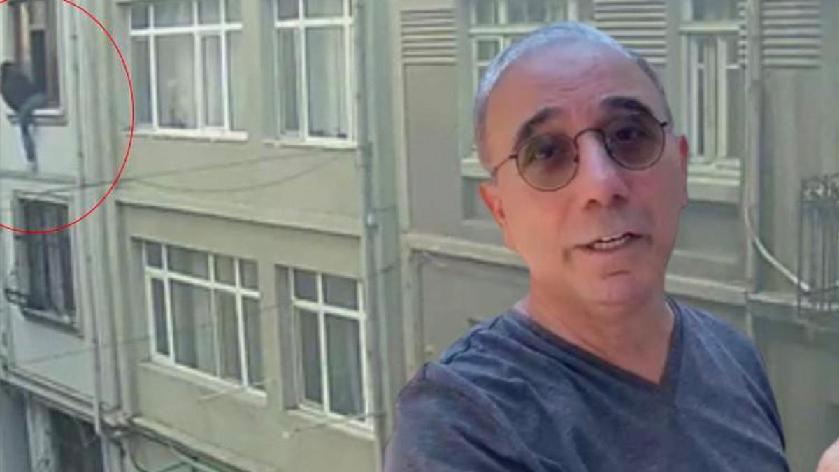 Örümcek adam gibi hırsız! Eve girince büyük şok yaşadı
