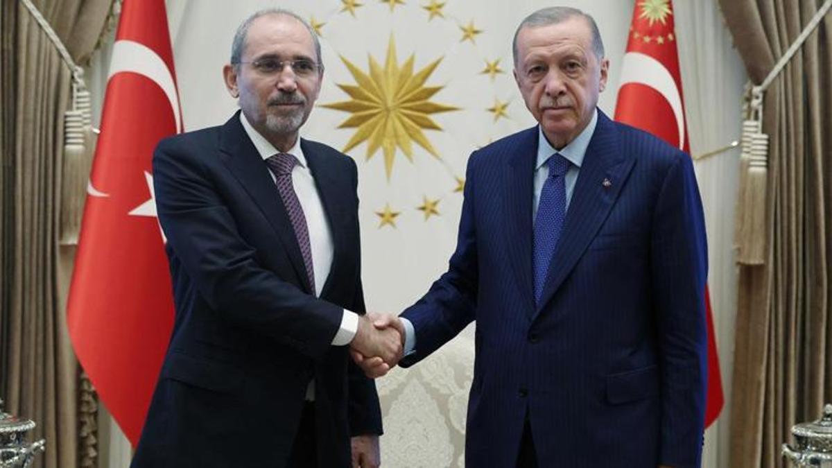 Cumhurbaşkanı Recep Tayyip Erdoğan, Ürdün Başbakan Yardımcısı, Safadi’yi kabul etti