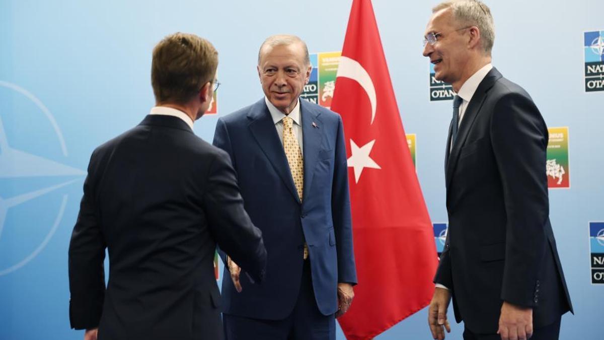 Litvanya'daki 3'lü zirveden sonuç çıktı! Türkiye'den İsveç'e NATO vizesi