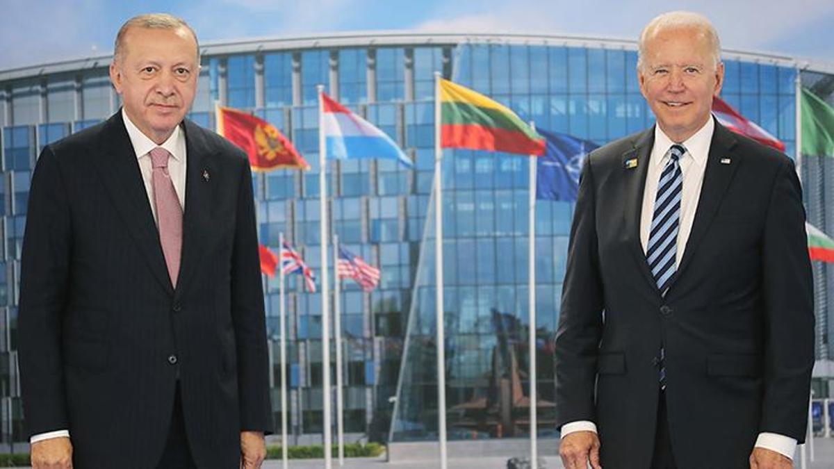 Cumhurbaşkanı Erdoğan, ABD Başkanı Biden ile görüştü