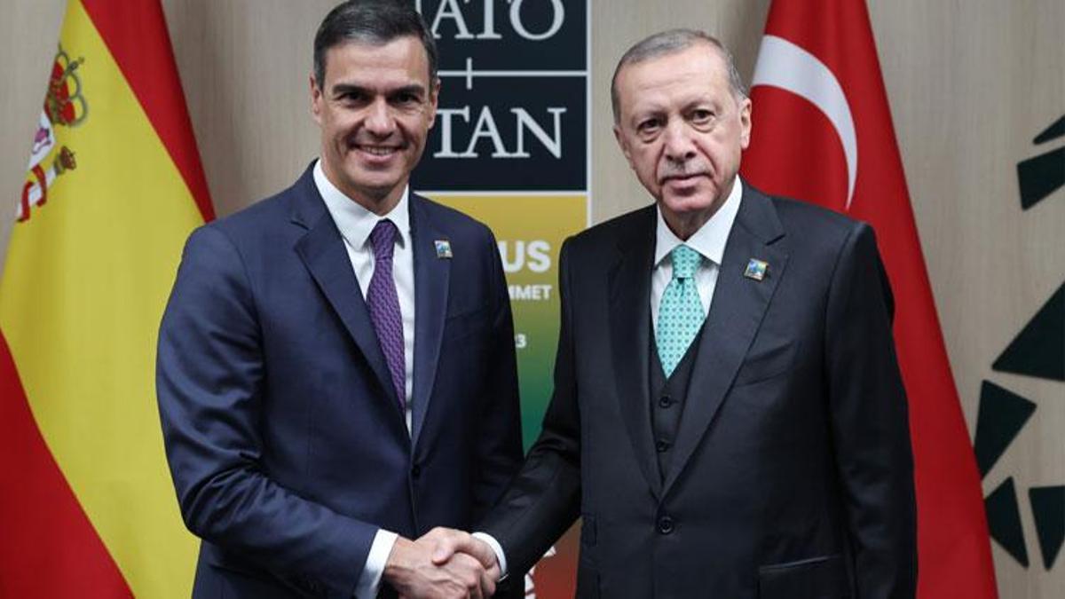 Cumhurbaşkanı Erdoğan, İspanya Başbakanı Sanchez ile görüştü