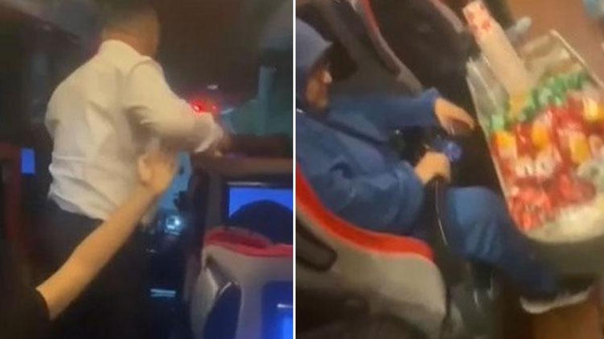 Yolcu otobüsünde dehşet anları! Kurşun yağmuruna tutuldu