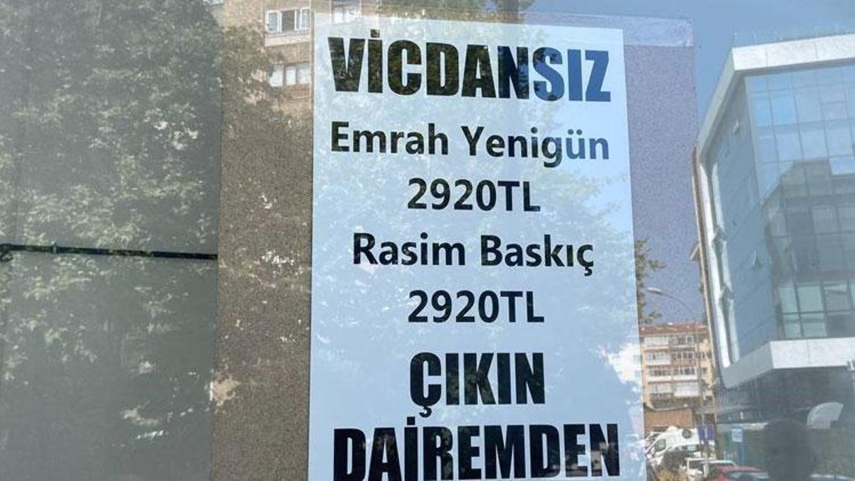 Kira zammı tartışması büyüdü! ‘Vicdansız, dairemden çıkın'