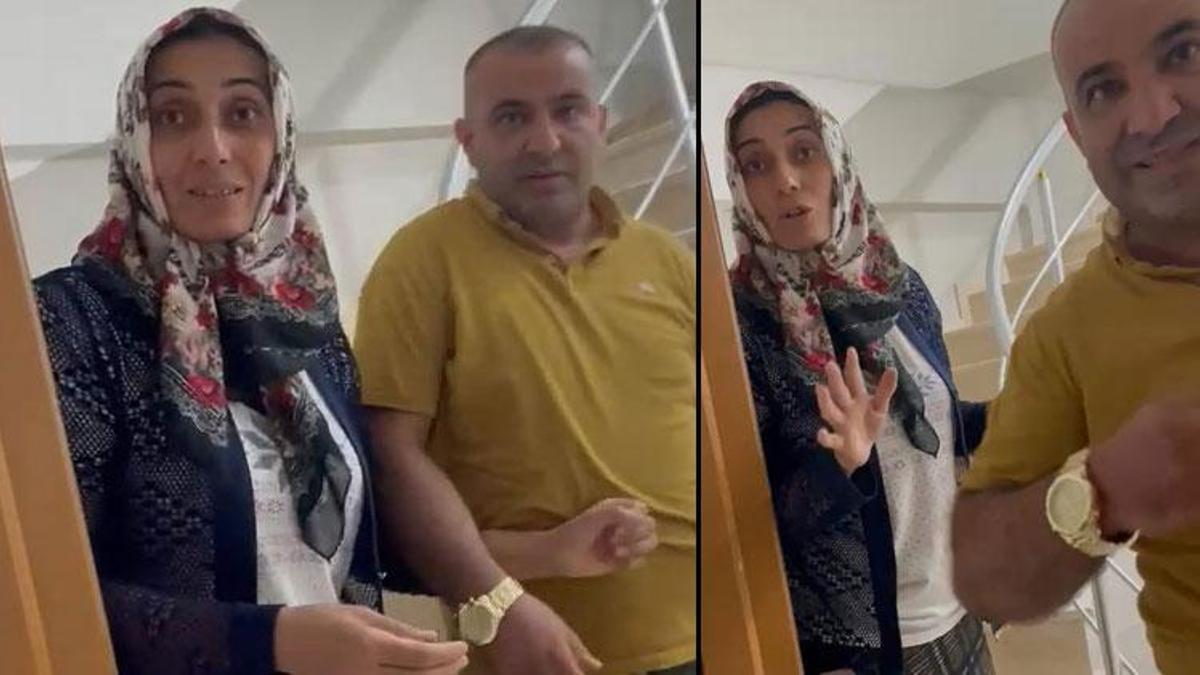 Beylikdüzü'nde evden çıkarmak istediği kiracısının kapısına dayandı, tehdit etti kamerayı görünce aniden kibarlaştılar