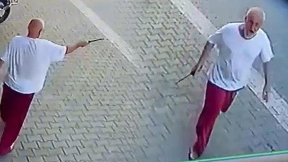 HÜDA PAR saldırganı bıçakladıktan sonra sokakta kovalamış! Şok görüntüler ortaya çıktı...