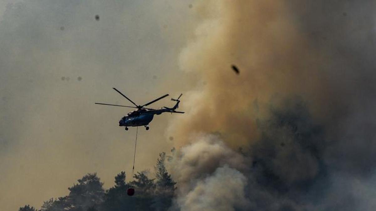 Orman yangınlarıyla mücadele sürüyor! Bakan Yumaklı son durumu açıkladı