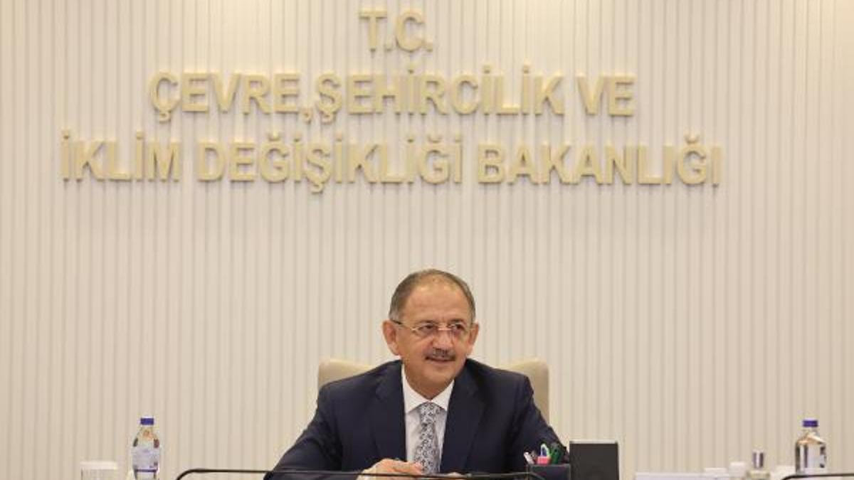 Bakan Özhaseki: Yerinde Dönüşüm projemize başvuru sayısı 100 bini buldu