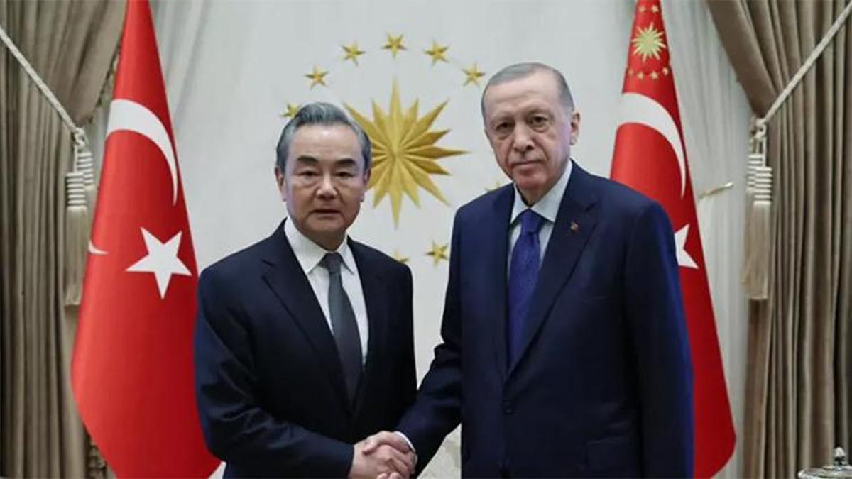 Cumhurbaşkanı Erdoğan, Çin Dışişleri Bakanı Wang Yi’yi kabul etti