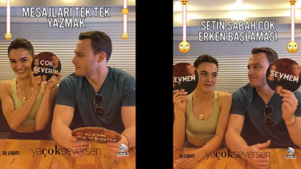 Kerem Bürsin ve Hafsanur Sancaktutan’dan eğlenceli bir video daha!