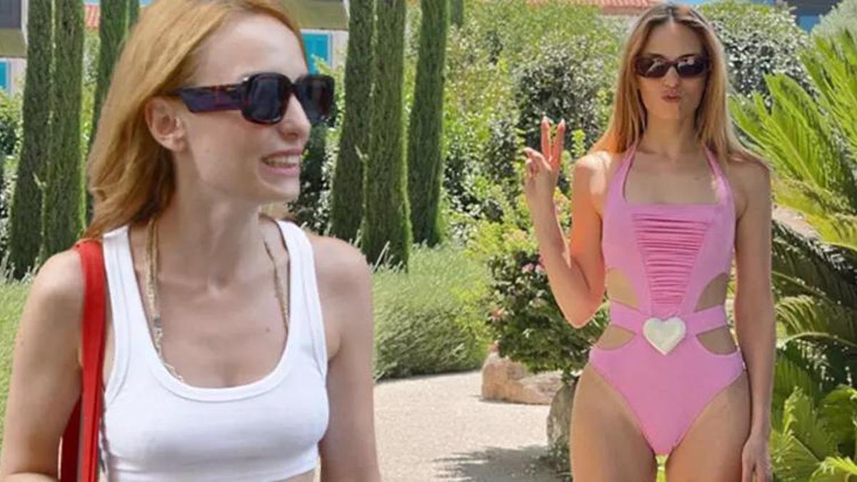 Nilperi Şahinkaya tatil sezonunu kapattı!