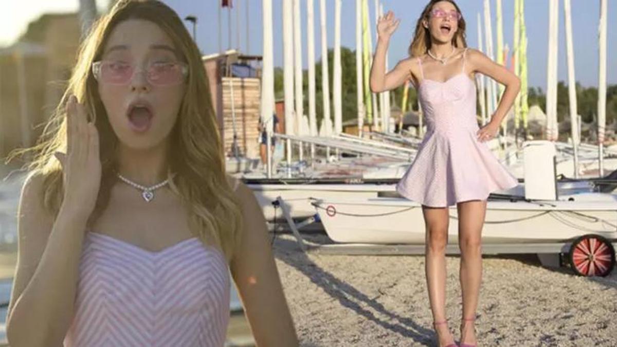 Sümeyye Aydoğan’dan 'Barbie' pozları!