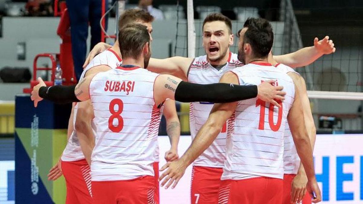 A Milli Erkek Voleybol Takımı, Challenger Kupası’nda finale yükseldi