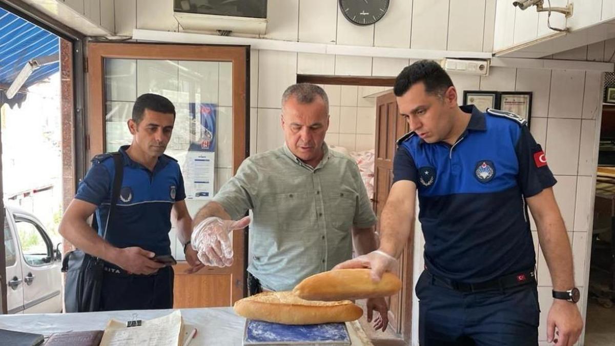 Gramajı düşük emek satan fırın ceza yemekten kaçamadı