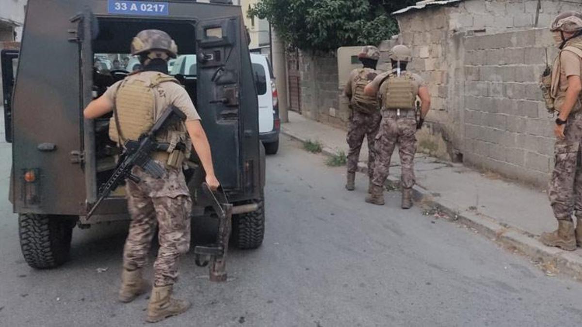 Mersin'de 'torbacı' operasyonu: Çok sayıda gözaltı