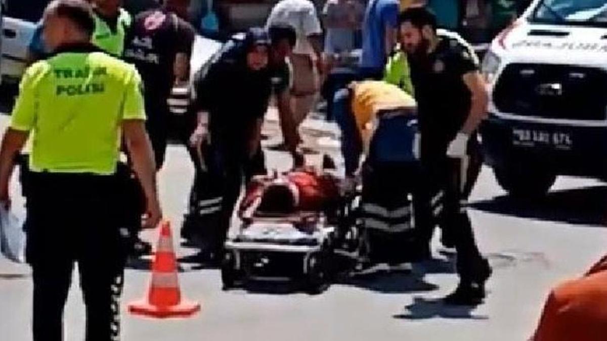 Kamyonete çarpan motosikletin sürücüsü öldü! Feci kaza