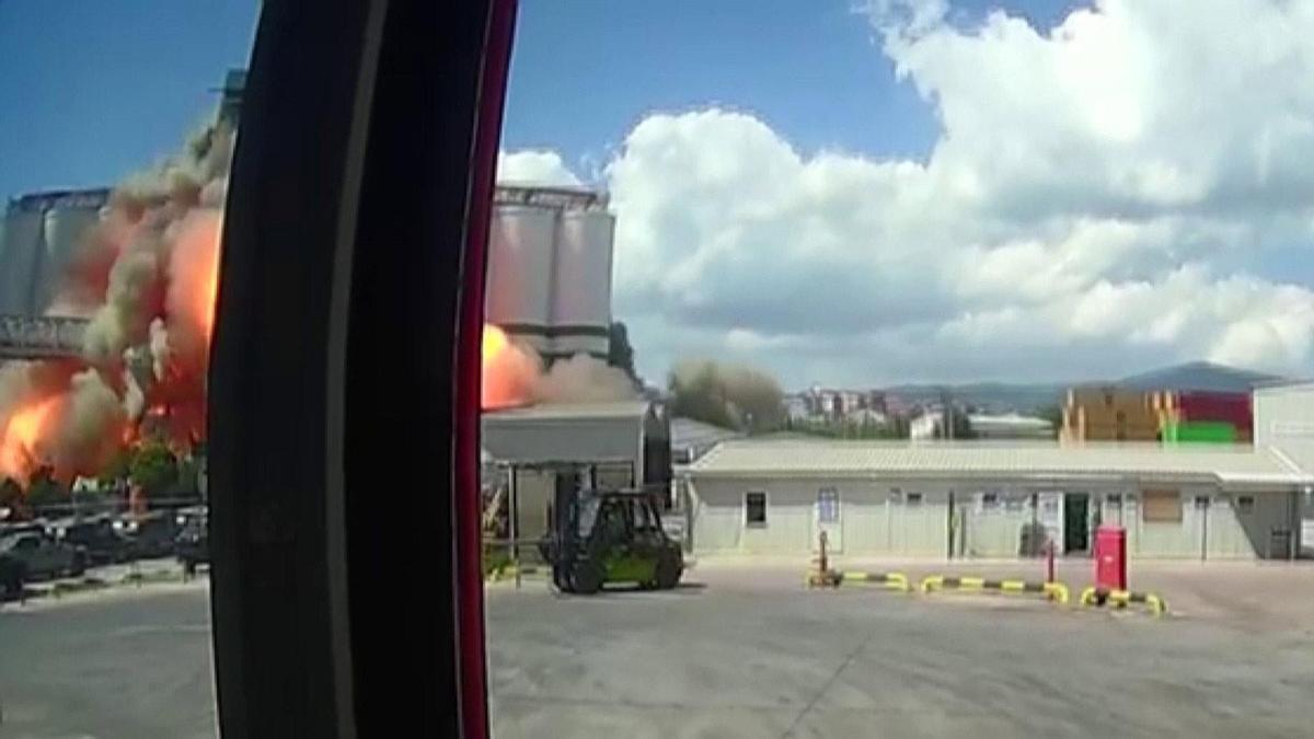 Kocaeli'nin Derince ilçesinde patlama! 12 kişi yaralandı