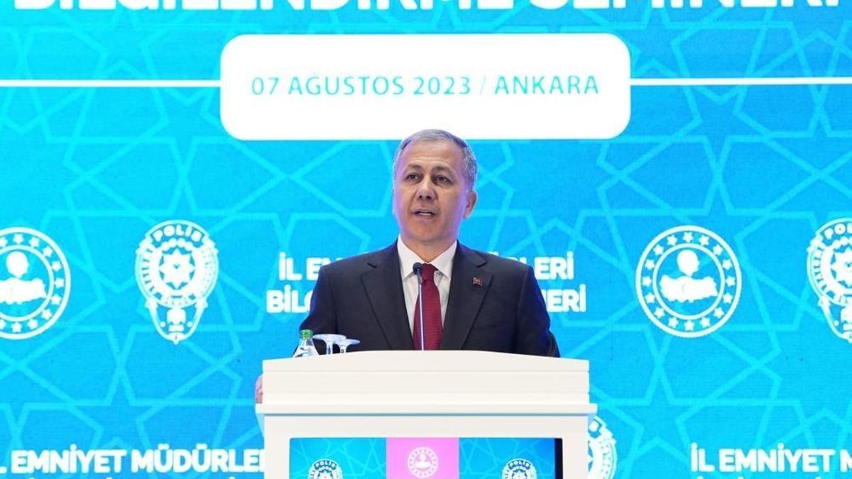 Bakan Yerlikaya: Tüm çalışmalarımızda temel referansımız hukuk ve insan haklarıdır