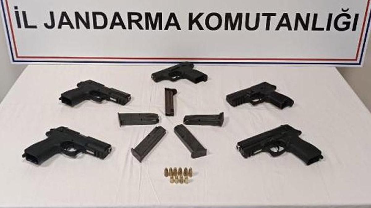 Ankara'da silah operasyonu yapıldı! 5 adet tabanca ele geçirildi