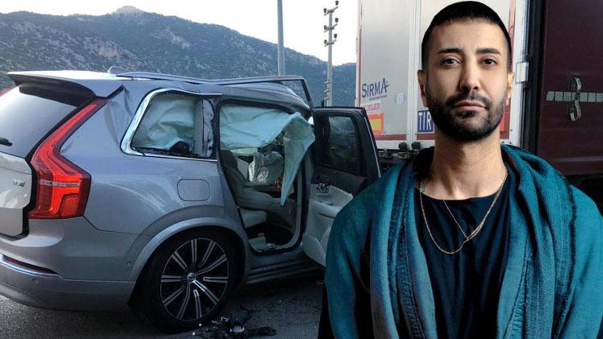Şarkıcı Tan Taşçı Burdur'da trafik kazasında ölümden döndü!