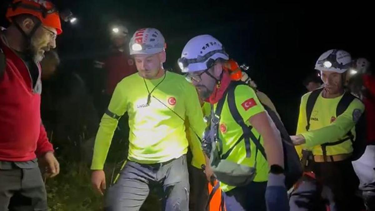 20 metre yükseklikte ölüm kalım savaşı 2 saat sürdü!