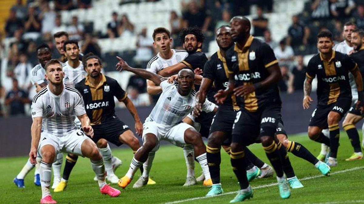 Beşiktaş Konferans Ligi'nde Neftçi Bakü'yü 2-1 ile geçti