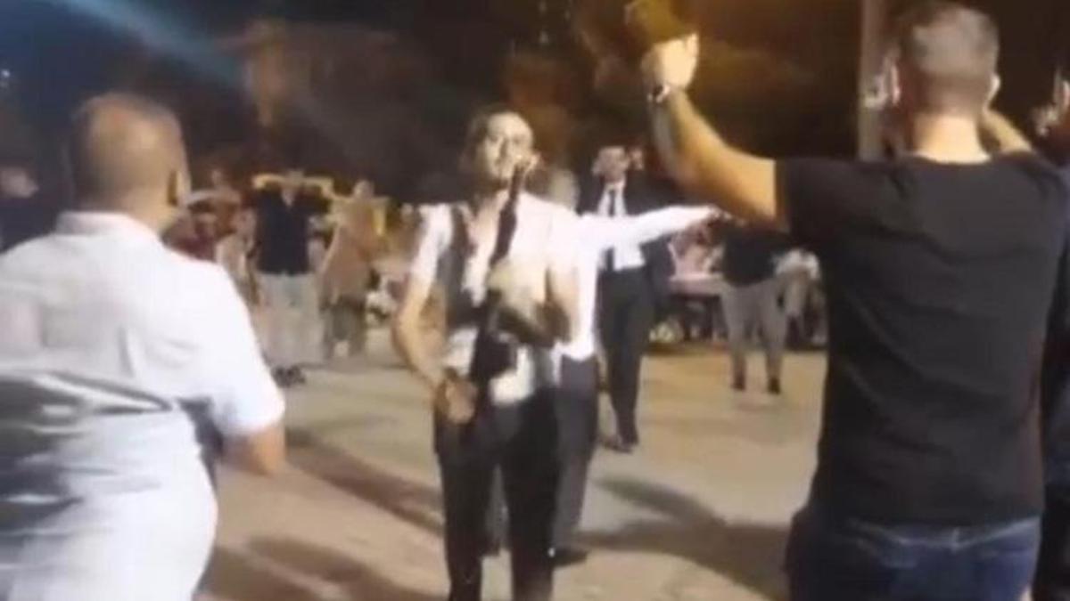 Düğün eğlencesinde yine aynı görüntüler! Silahlar konuştu