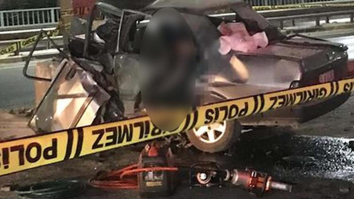Katliam gibi kaza! 4 ölü, 1 ağır yaralı