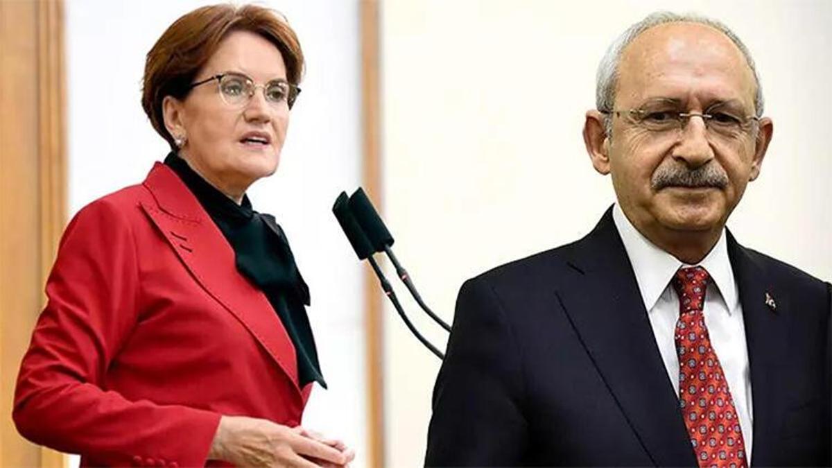 Akşener'in sözlerinin ardından CHP lideri Kılıçdaroğlu'ndan ilk açıklama geldi