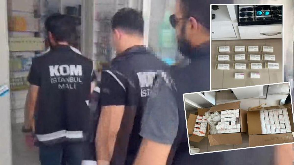 Eczacı kalfalarına operasyon! 5 milyonluk vurgun yaptılar