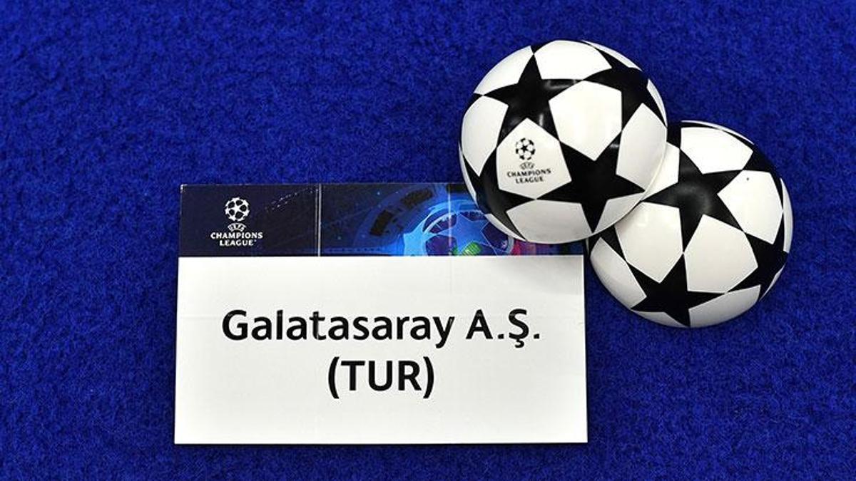 Galatasaray'ın Şampiyonlar Ligi'ndeki rakipleri belli oldu