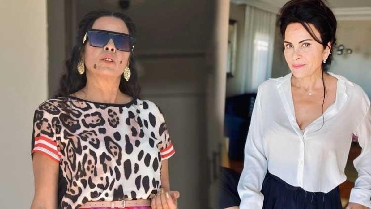Nursel Köse’ye yeni film için altın diş takıldı, göz simetrisiyle oynandı! Görenler tanıyamadı