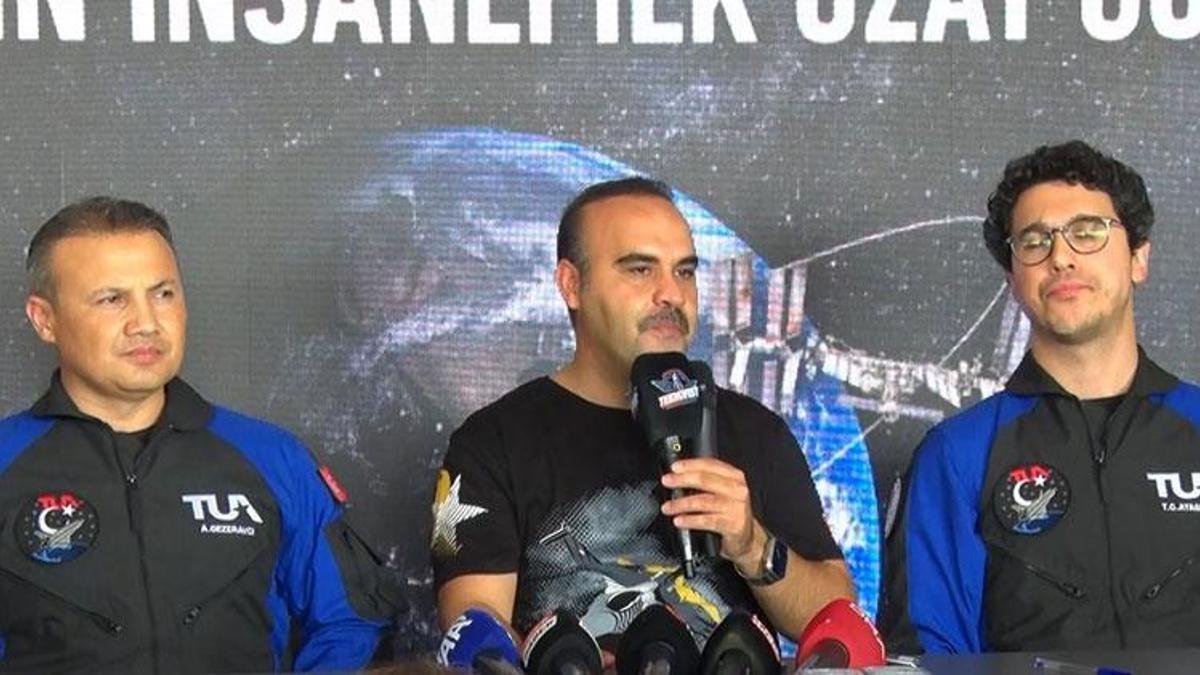 Türkiye’nin ilk uzay yolcuları Alper Gezeravcı ve Tuva Cihangir Atasever TEKNOFEST’te merak edilenleri cevapladı